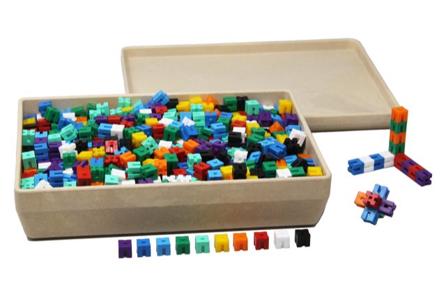RePlastic stavebnice spojovací kostky 1000