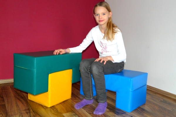 Molitanová sestava hranatá 3 ks 