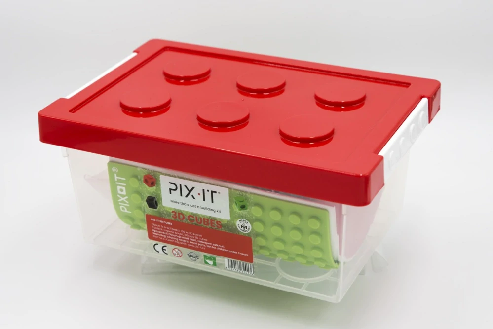PIX-IT 3D kostky Green